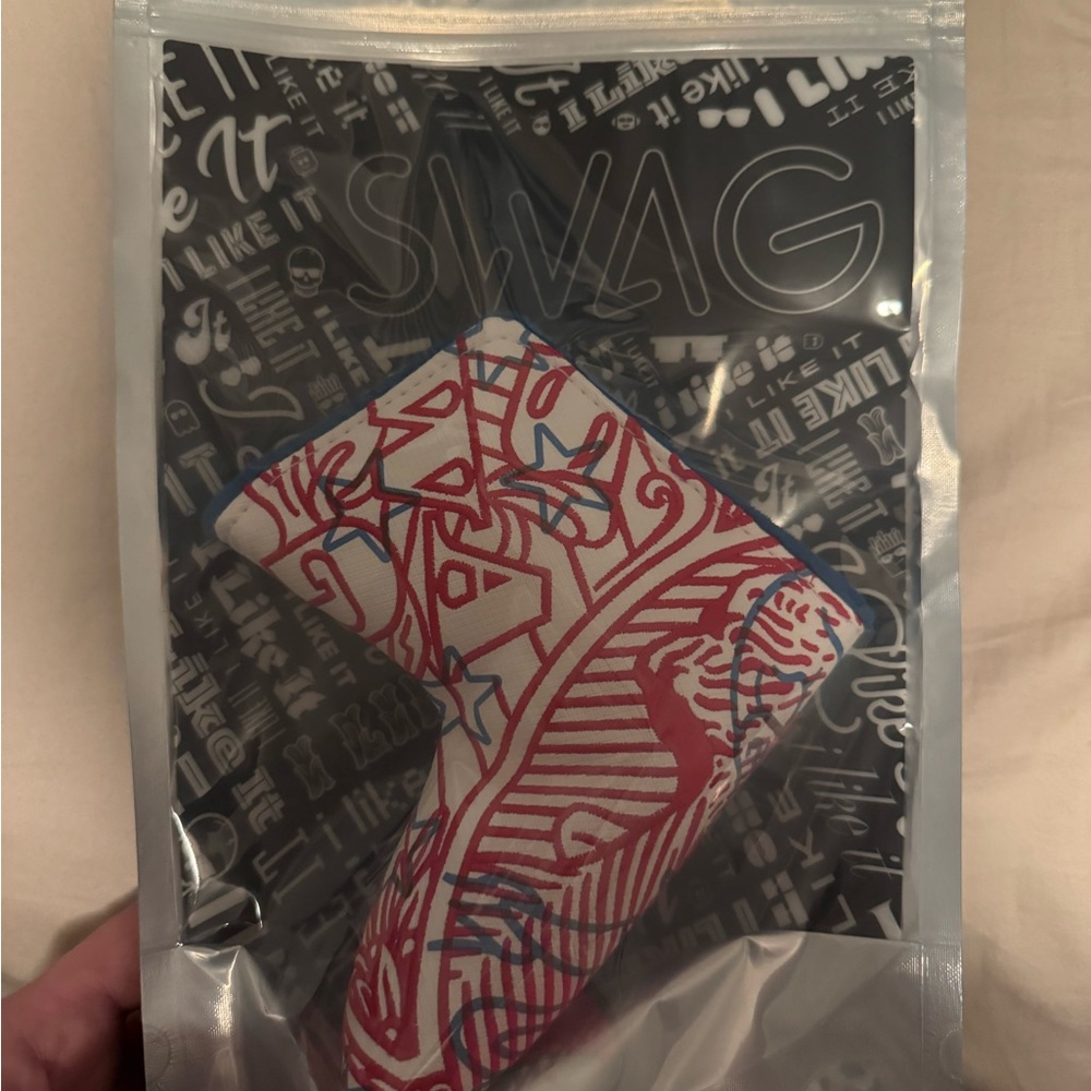 SWAG Golf 3D George Washington putter headcover. Brand new